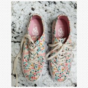 VANS floral sneakers